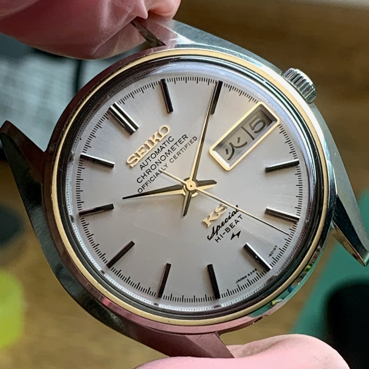 Servicing a King Seiko 5246 6010 from 1971 ClockSavant