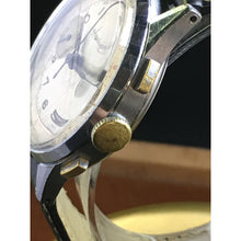 Sold - Accurist Vintage Chronograph Valjoux 22 Decorated Movement Stainless Steel - Fully Serviced by ClockSavant - ClockSavant