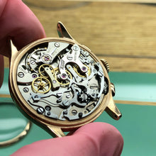 Sold - Tissot (Omega 33.3) Lemania 15TL 1940's Vintage Chronograph Fully Serviced by ClockSavant - ClockSavant