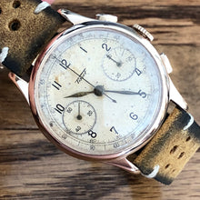 Sold - Tissot (Omega 33.3) Lemania 15TL 1940's Vintage Chronograph Fully Serviced by ClockSavant - ClockSavant