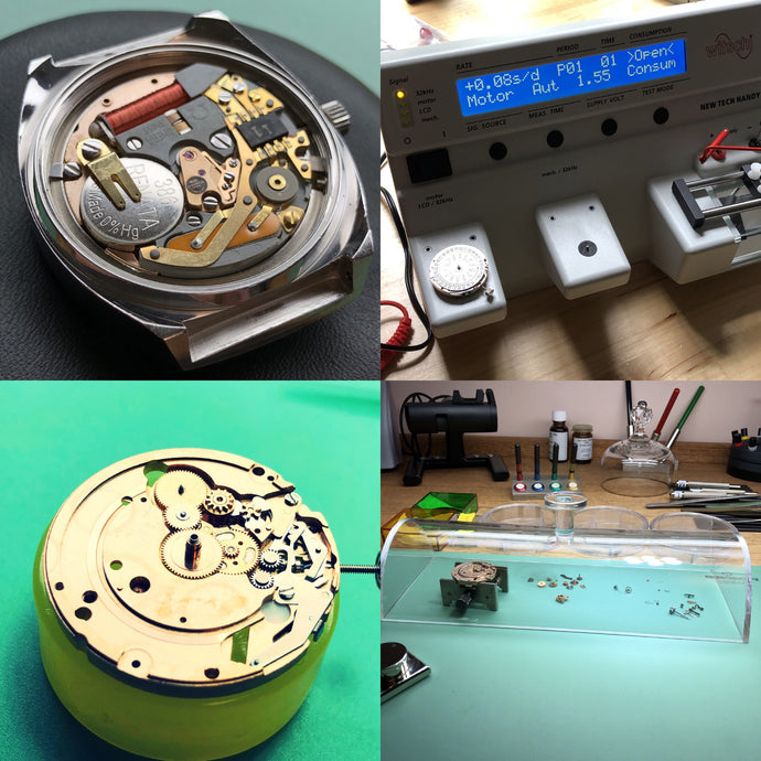 Servicing the 1973 Omega 1310 Megaquartz - Omega's first in-house quartz movement