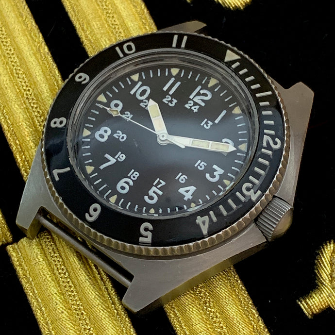 Servicing a Vietnam-era Benrus Type II Class A Mill-W-50717 vintage watch