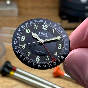 Oris Big Pointer servicing - resurrecting a mechancial watch's shredded winding works