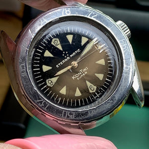 Servicing an Eterna Super Kontiki Calibre 1489K from the early 1960's