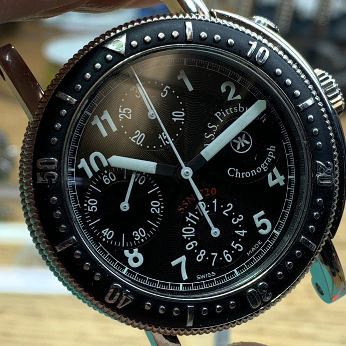 Servicing a rare Kobold USS Pittsburgh Chronograph