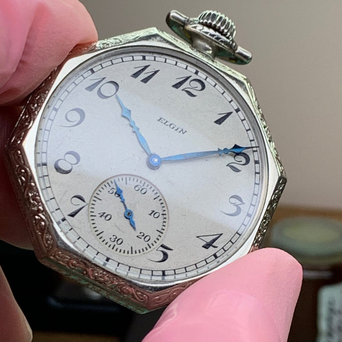 Servicing a family 1920's Elgin 12s Pocket Watch
