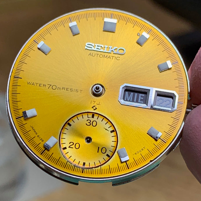 Servicing a Seiko 6139-6005 Pogue Vintage Chronograph for Original Owner