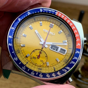 Servicing a Seiko Pogue 6139-6005 vintage chronograph - Discussion of Quickset Day Change