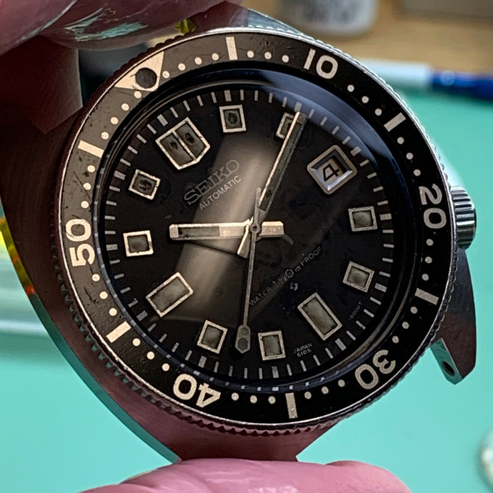 Servicing a raw and gritty Seiko 6105-8000 vintage diver