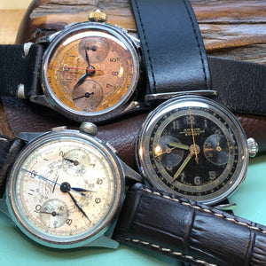 Trio of Landeron 47's Fully Serviced by ClockSavant