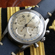 Sold - Lemania Vintage Military Pilot Aviator Chronograph Calibre 27 CH (Omega 321) Same as Omega 2451 - US Navy World War II Inscription 1942-1949 - ClockSavant