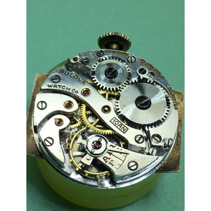 Sold - Bulova Art Deco Two-Tone Stepped Case Calibre 10AN Circa 1930’s- Fully Serviced by ClockSavant- Vintage Watch - ClockSavant