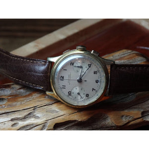 Sold - Civitas Vintage Chronograph Landeron 51 Circa late 1940’s - ClockSavant