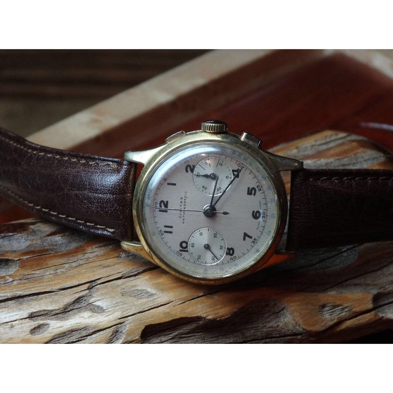 Cadran De Montre Chronographe Vintage 31.6 Mm - Compatible Valjoux/Landeron - État Neuf