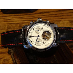 Sold - Ticino DG Real Automatic Chinese Tourbillon with Day and Date with Box - ClockSavant