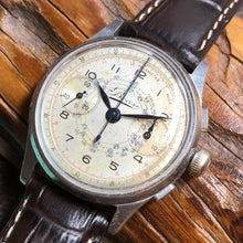 Sold - Bovet Flyback Three Pusher Vintage Chronograph Landeron 47 Incabloc Circa 1937 - Fully Serviced - ClockSavant